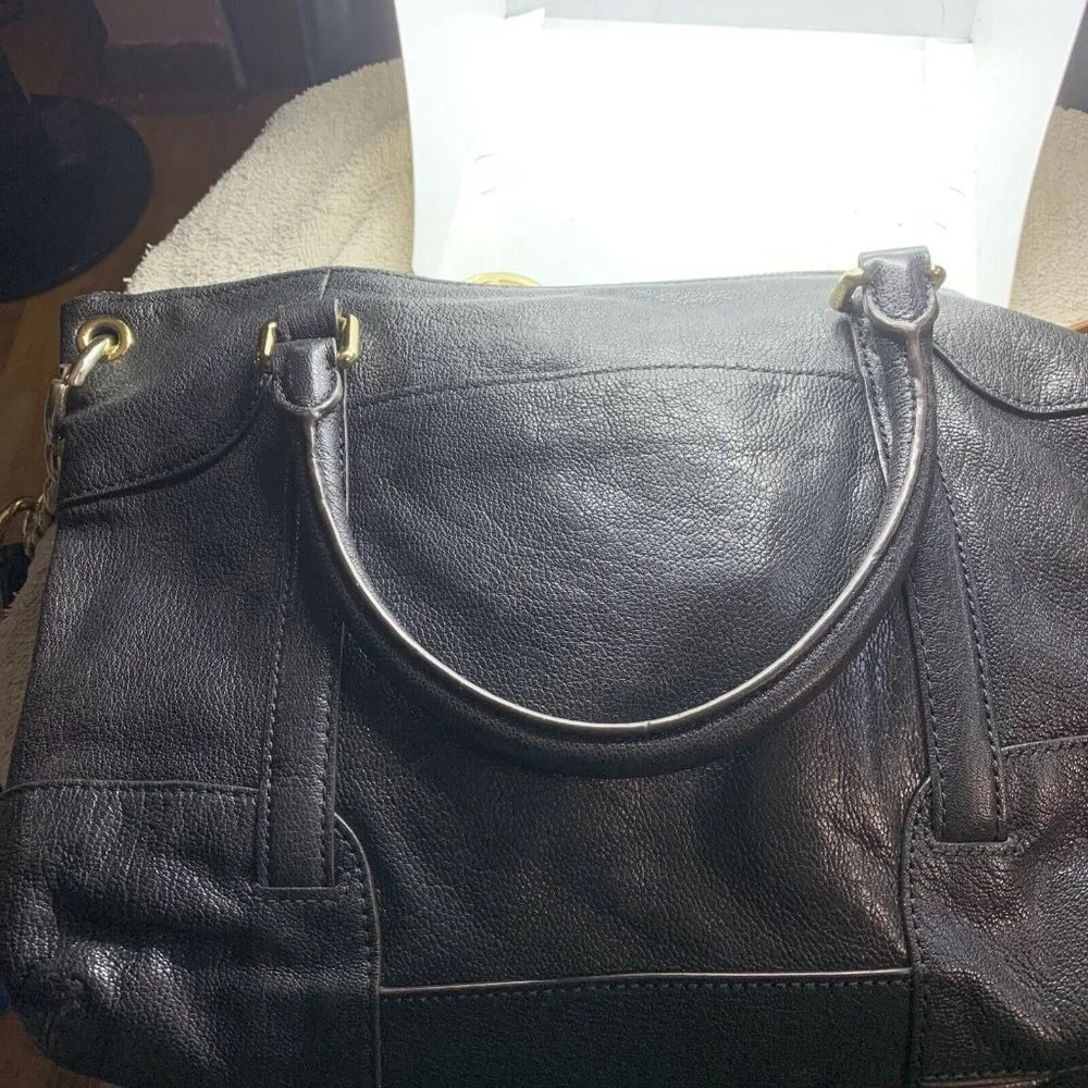 Authentic Michael Kors McGraw Slim Satchel w/ Matching Wallet - Picture 3 of 11